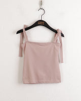 タムミリボンクロップストラップナシ/Tammi Ribbon Cropped Strap Pear
