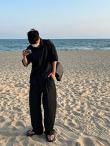 パーフェクトリネンデニムパンツ / PERFECT LINEN DENIM PANTS(2COLOR)