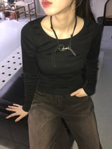 Daylight u-neck slim t 