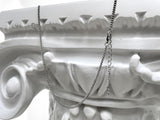[BLESSEDBULLET]2.5MM classic chain necklace_dark silver/vintage silver/antique gold (6562961096822)
