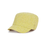 Epoxy Stud Bellboy Cap Yellow