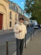 ASCLO Quilting Short Hood Jacket (2color)
