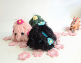 Poodle Boy Key chain (Black) (6658424504438)