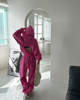 Valen Napping Backless Hoodie