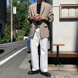 LMN ファーストオーバーサイズフィットツーボタンジャケット
