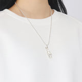 バニーシルバーネックレス / BUNNY_silver (6544672489590)