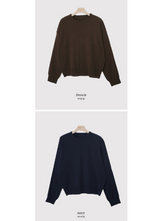 Basic Autumn Round Knit (10color)