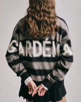 DVRK PRIVÉ GARDENIA ストライプ ニット セーター - グレー