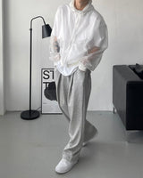 プラスティックミックスジップアップ / OWN Plastic Mix Zip-Up (2 colors)