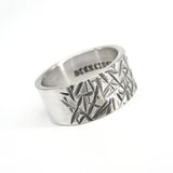 Rough9 silver ring (4596806778998)