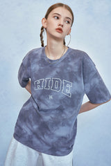 HIDE Tie Dye Graphic T-Shirt (Navy) (6571000299638)