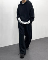 オールインワンプリーツパンツ/FL All-in-One Pleated Pants (4 colors)