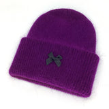 リボンアンゴラビーニー  / Ribbon Angora Beanie