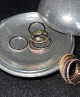 [S925] 2MM プロング セッティング テニス リング / [S925] 2MM Prong Setting Tennis Ring (rosegold)