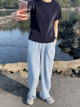 プリーツTシャツ