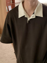 ASCLO Mix PK Collar T Shirt (4color)
