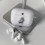 ファットキャットAirPodsケース / Fat cat AirPod case_Matt