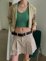 ゼロプリーツスカート/no.790 Zero Pleated Skirt (2color)