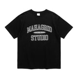 カレッジロゴTシャツ/COLLEGE LOGO TEE BLACK