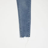 (×)FROMIS_9 NAKYOUNG AND MIJOO WORN HIGH WAIST LIGHT BLUE SKINNY JEAN [6808]