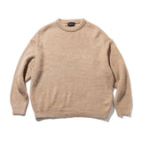 ウールソフトモヘアオーバーサイズニット/WOOL SOFT MOHAIR OVERSIZED KNIT