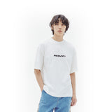 GLITTER LOGO T-SHIRT - WHITE