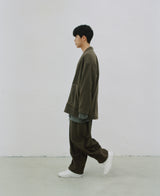 WARM-FLEECE HERITAGE CARDIGAN (Khaki) / ウォームフリースヘリテージカーディガン
