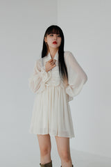 ダスティーラッフルワンピース / Dusty Ruffle One Piece (3color)