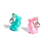 3Dラビットキーホルダー / 3D BLiNG RABBiT KEYRiNG