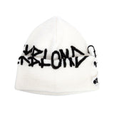 BBD Graffiti Logo Patch Beanie (White)