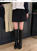 NP Cargo Back Banding Mini Skirt (3color)