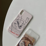 octubre / hard glossy case iPhone Galaxy Case (6587673411702)