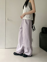 Mencia Crisp Incision Wide Two-Way Jogger Pants