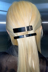 NO.372 [ブラック] ヘアオープンピン 2セット