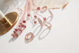 4MM プロング セッティング テニス リング / 4MM Prong Setting Tennis Ring (rosegold)