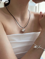 [92.5silver]  juicy heart necklace