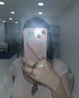 [Kiss of life/Baby monster/YENA] Heart simple ring (set)