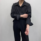 FL ビッグカラーカフリードシャツ / FL Big Collar Cuff Reed Shirt (3 colors)