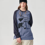 Cat Raglan Long sleeve [2 Color]