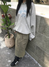 デイリースリットカーゴベンダブルロングスカート