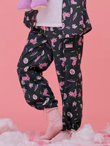 21SS Teddy Pants BLACK (6552551587958)