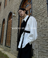 アイレットバルーンシャツ / [BRAND MADE] Savage Eyelet Balloon Shirt 2 color