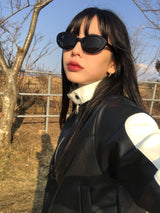 Shadow leather jacket 