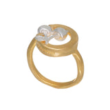 CHERISH RING GOLD(silver+16K gold plated)