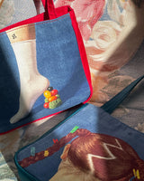 ミニトートバッグ / MINI TOTE BAG_BLUE