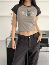 シュアンデビルエンジェルナグラン半袖Tシャツ / Shuan Devil Angel Nagrang Short Sleeve T-shirt