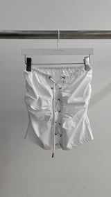 アイレットチューブトップ / EYELET TUBE TOP
