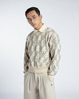 プリヴェモノグラムセーター / DVRK PRIVÉ MONOGRAM SWEATER