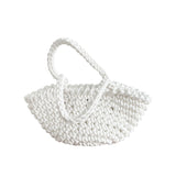 バスケットバッグ/basket bag (white)