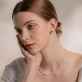 2022パントンストレイタムデイリーラウンドピアス/2022 Pantone Stratum daily round earring (BG)